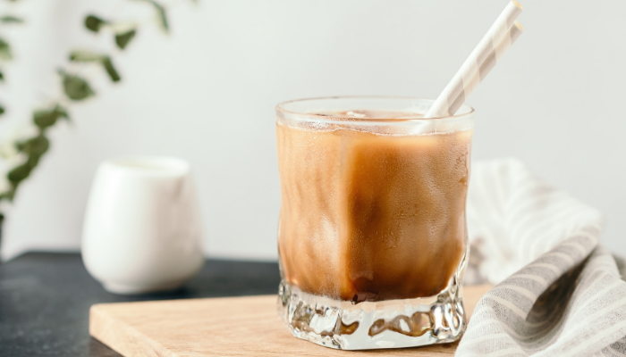 Healthy Iced French-Vanilla Latte
