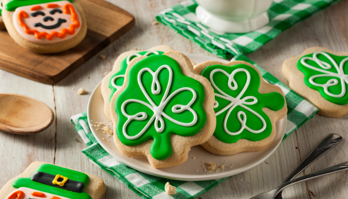 Shamrock Cookies 