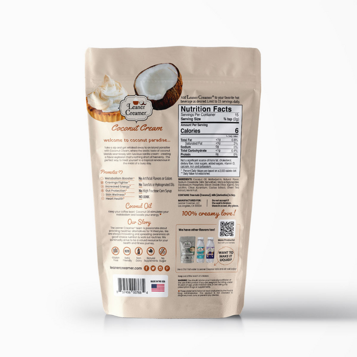 Coconut Cream Coffee Creamer – Limited Edition