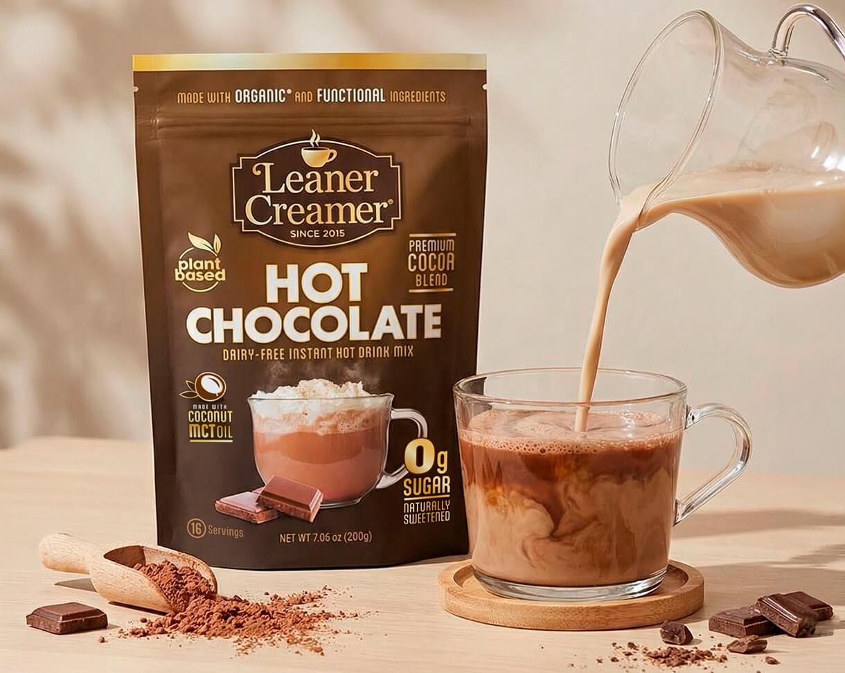 NEW Hot Chocolate Instant Drink Mix – Leaner Creamer