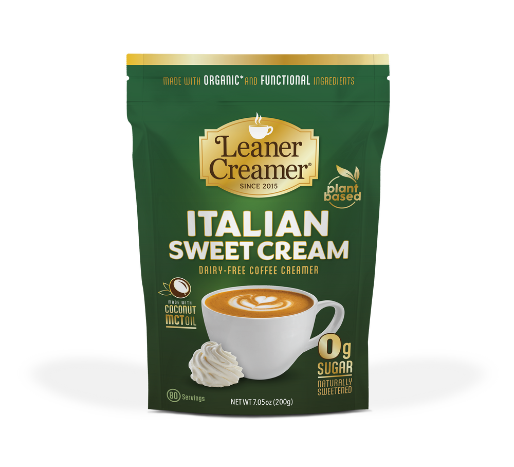 NEW Italian Sweet Cream Coffee Creamer - New Clean Label Formula