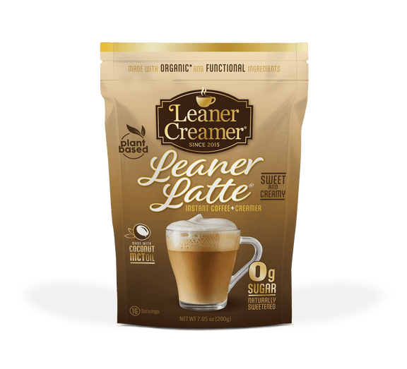 Leaner Latte: Creamy Instant Coffee, Just Add Water – Leaner Creamer