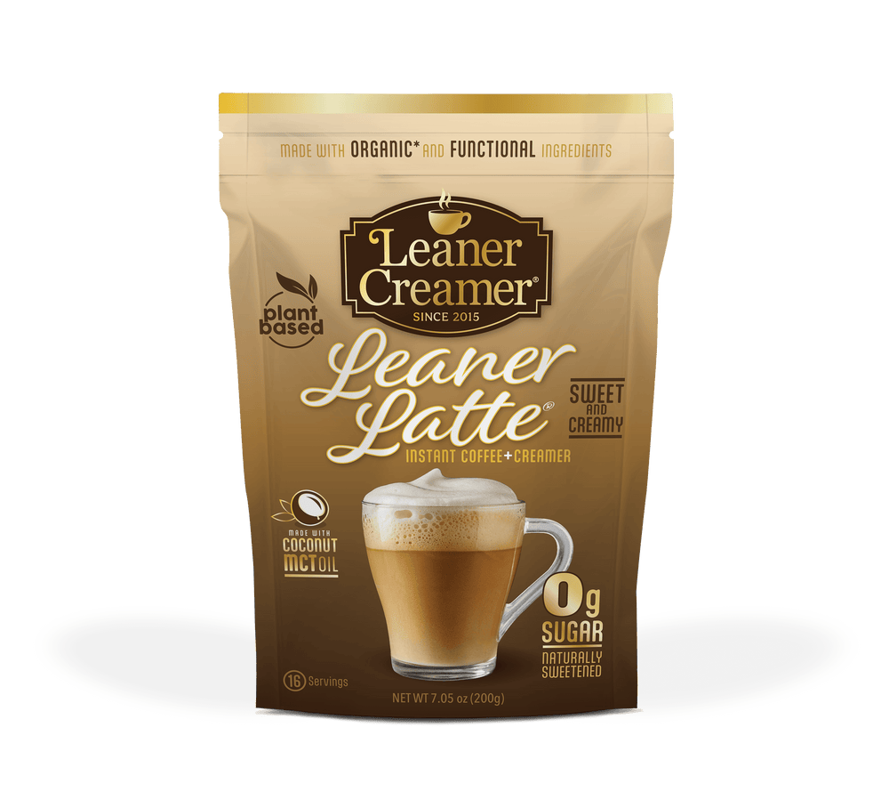 NEW Leaner Latte Instant Coffee + Creamer