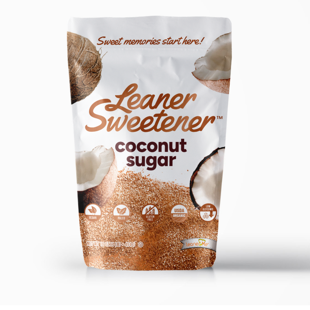 Leaner Sweetener Coconut Sugar -  1 LB Pouch
