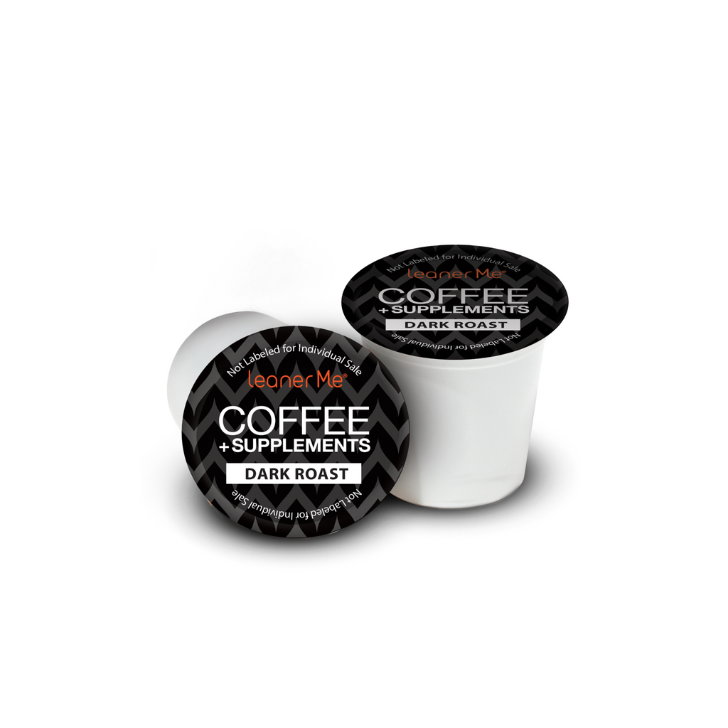 LeanerMe Coffee + Supplements (Dark Roast)