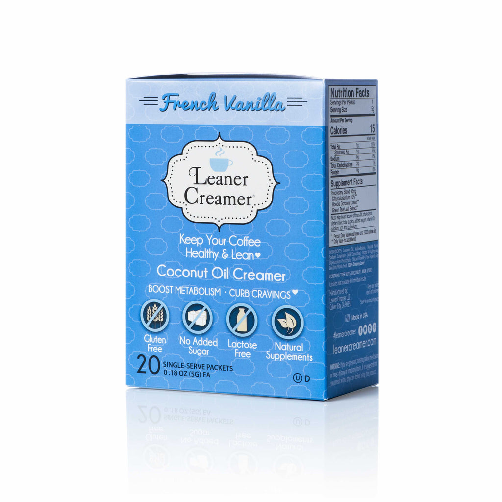 Leaner Creamer -Luscious French Vanilla Travel Box (20 Packets)